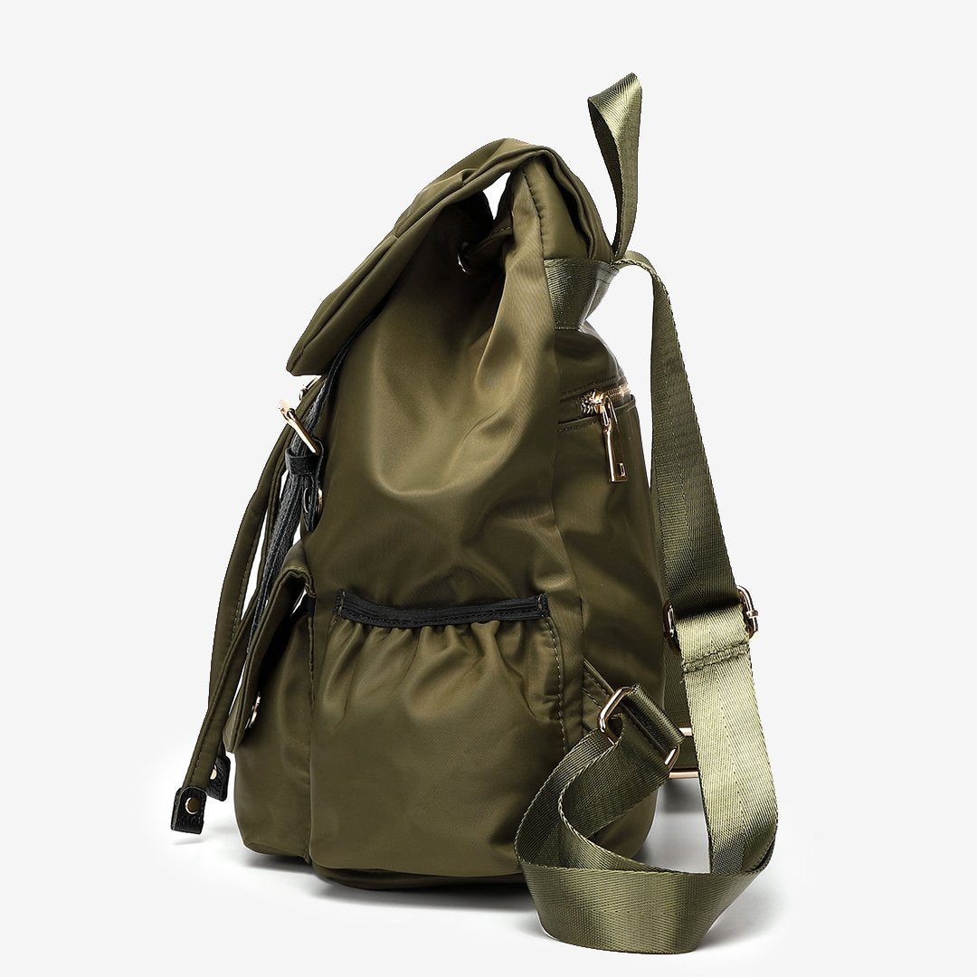 Classic water-repellent nylon backpack