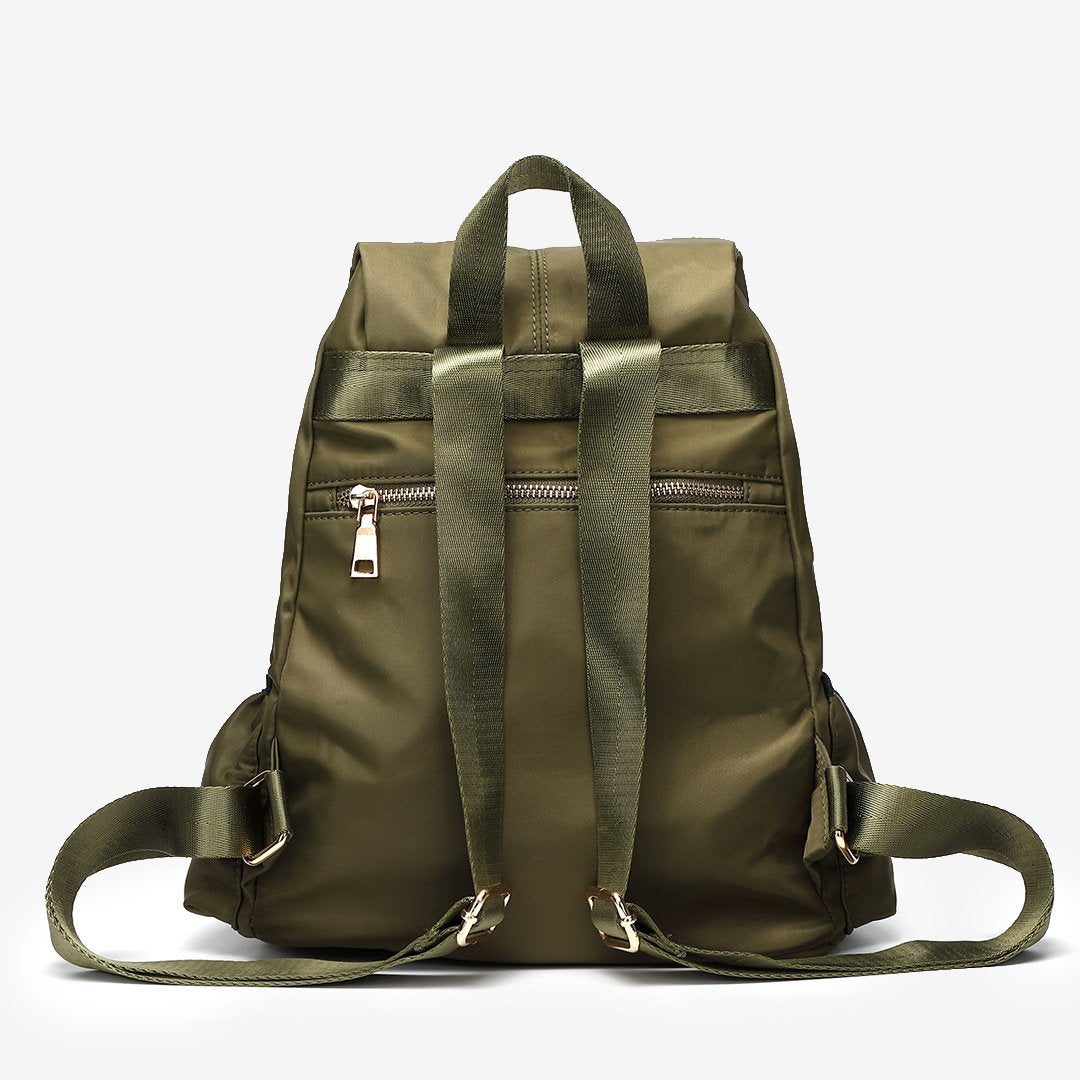 Classic water-repellent nylon backpack