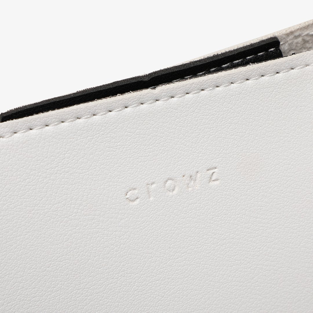 Colourblock PU leather 2-in-1 crossbody bag