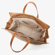 皺紋特大購物袋設計兩用托特包