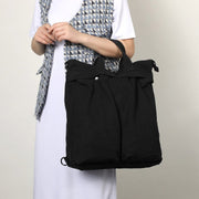 Unisex 3-way carry canvas bag