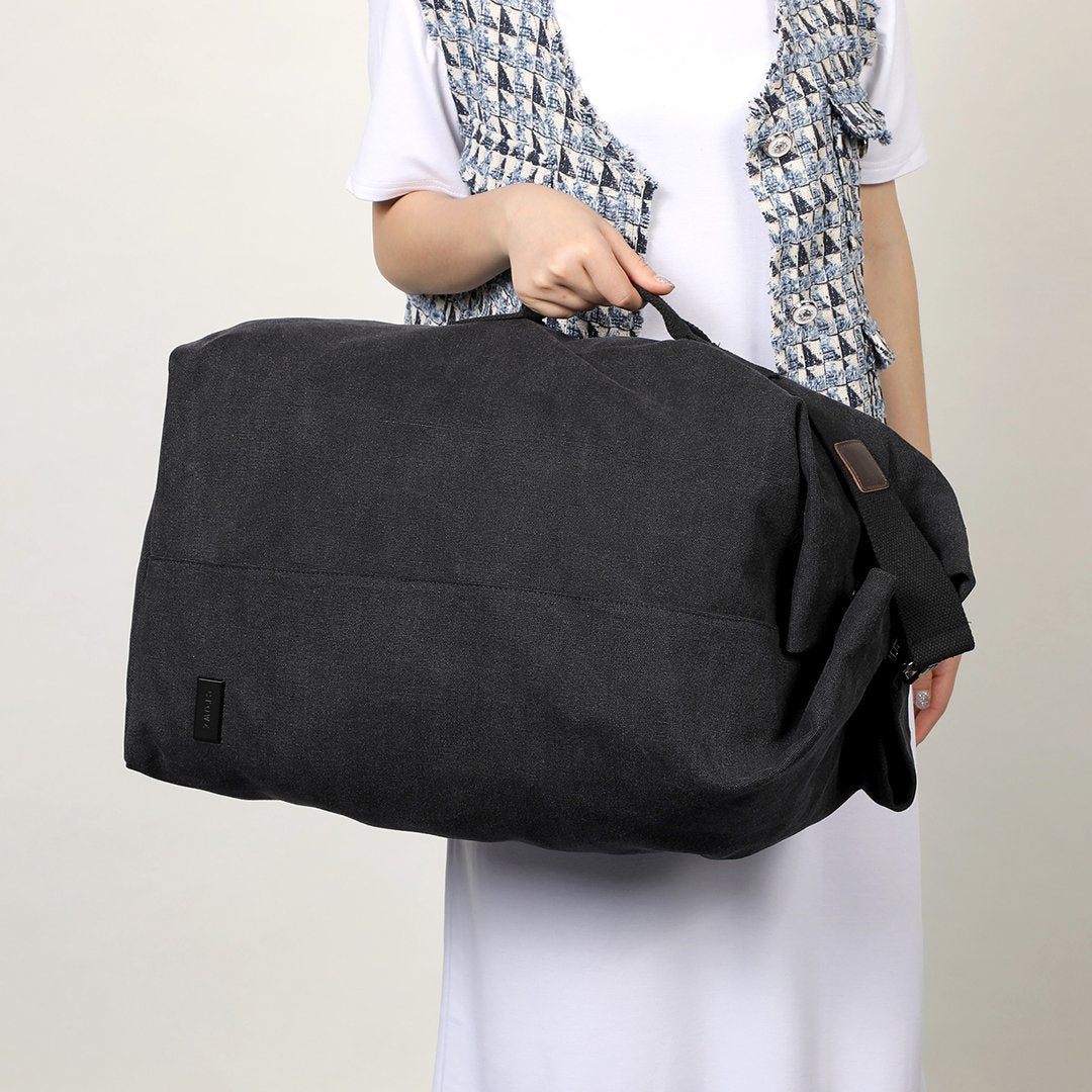Large unisex canvas backpack