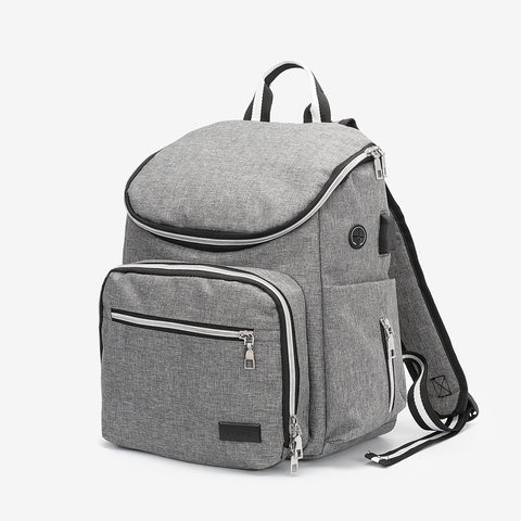Functional nylon backpack