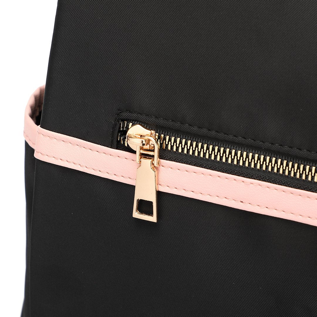 Multi-functional nylon backpack