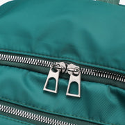 Colourblock unisex nylon backpack