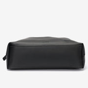 Double buckled strap large 2-in-1 soft PU leather tote