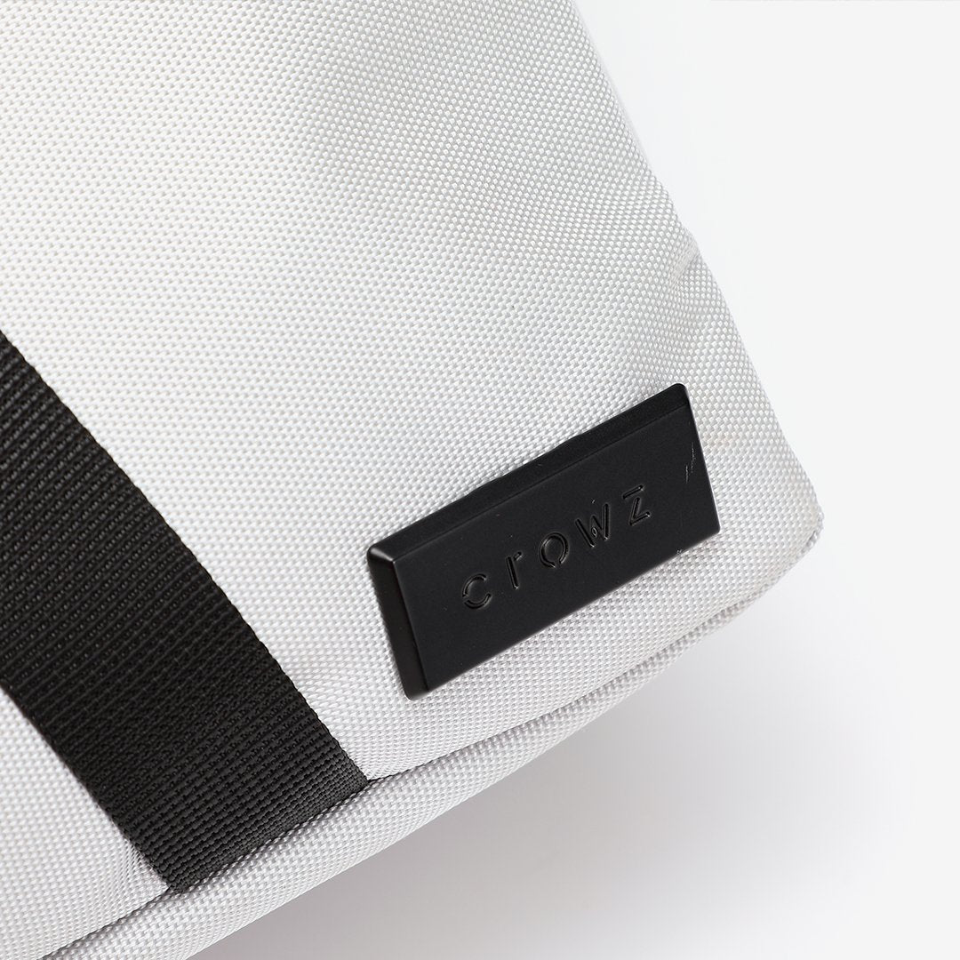 Rolled top dual-purpose unisex canvas bag