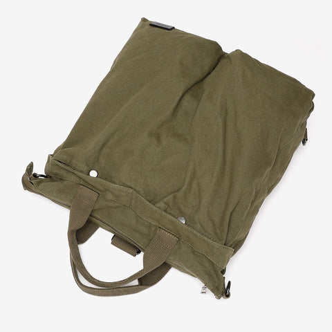 Unisex 3-way carry canvas bag