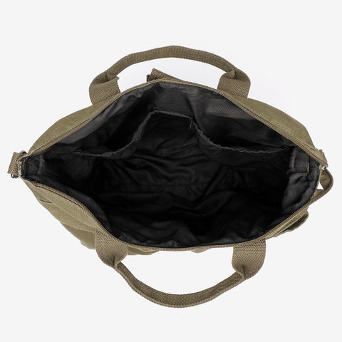 Unisex 3-way carry canvas bag