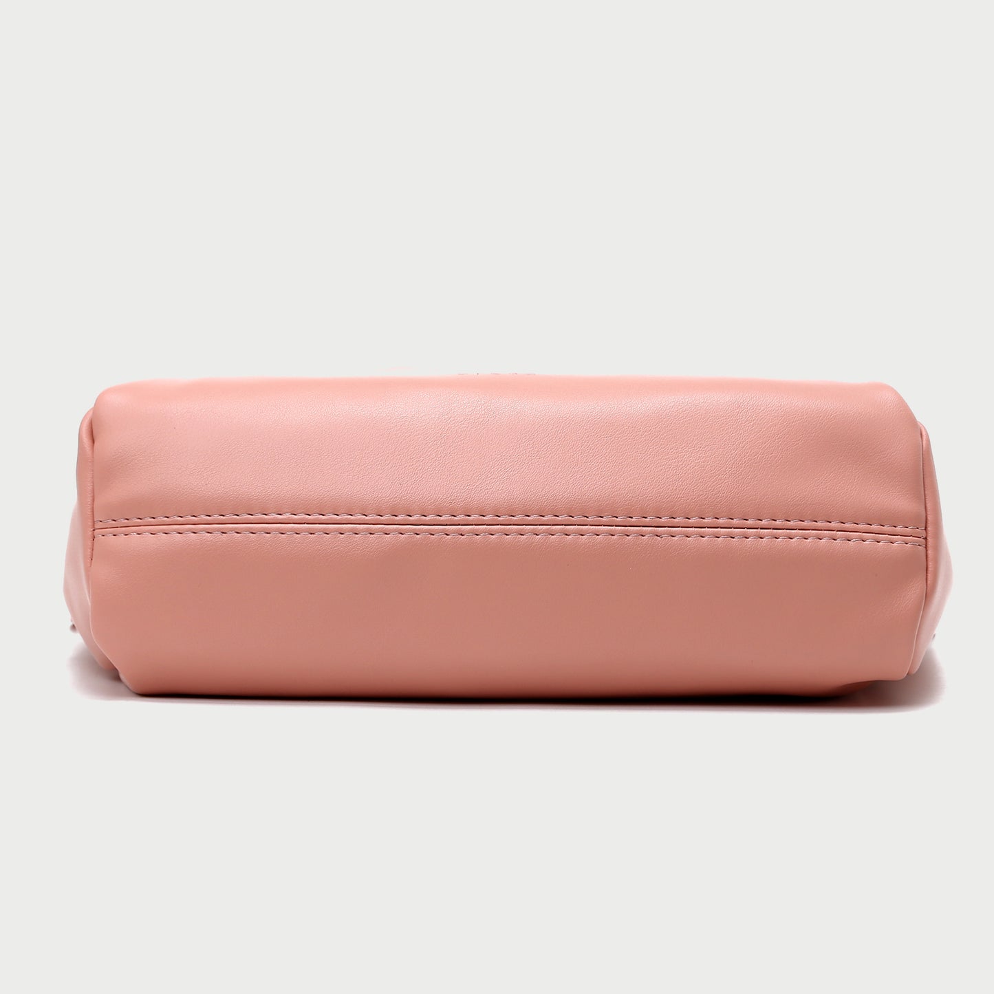 Drawstring dumpling shape PU leather crossbody bag