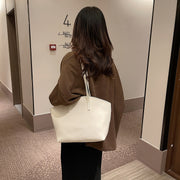 流線型設計長肩帶子母款側背包
