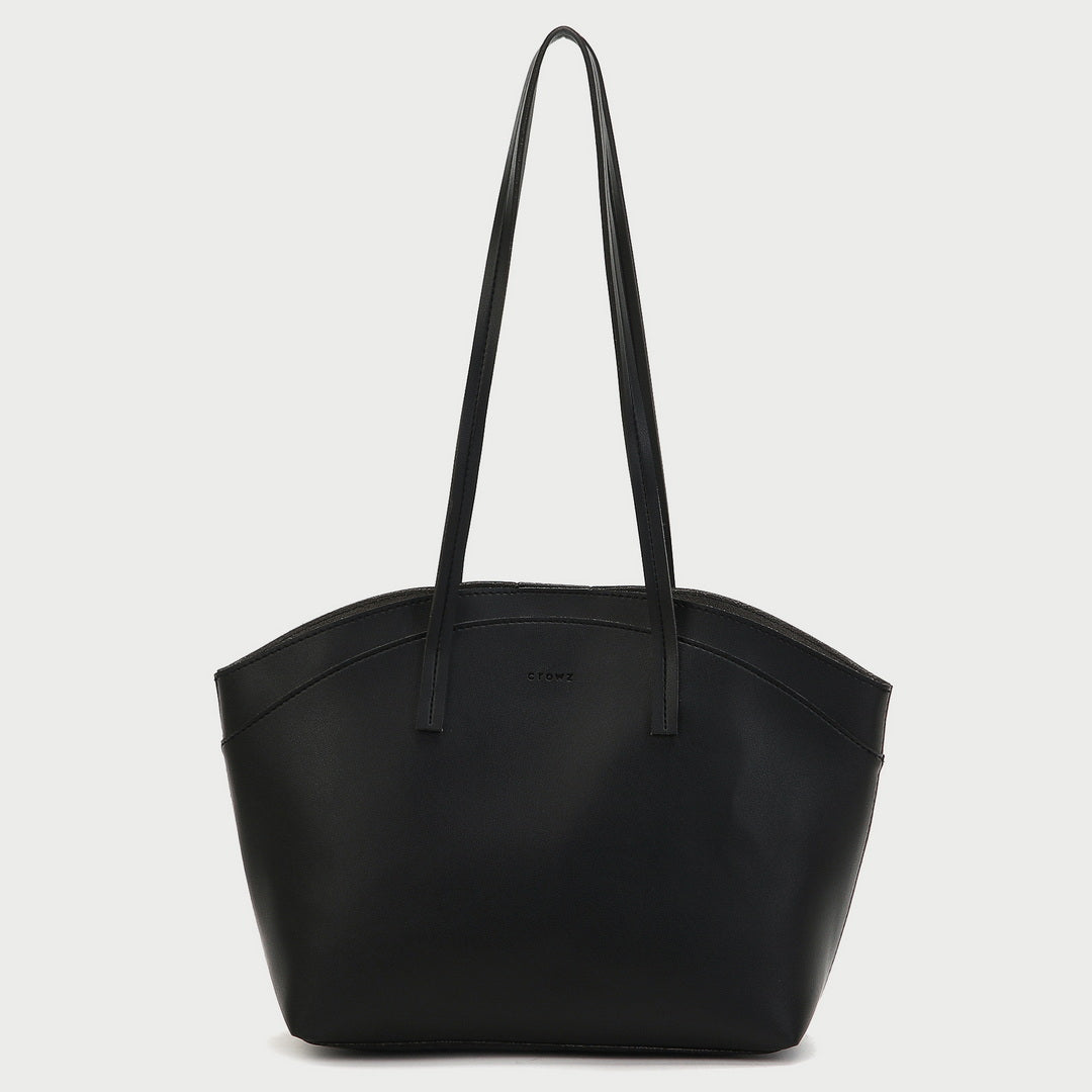 Streamlined PU leather shoulder bag (2-in-1 set)