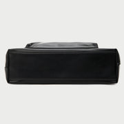 Envelope style front pocket PU leather shoulder bag