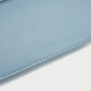 Envelope style layer flap quilted PU leather crossbody bag